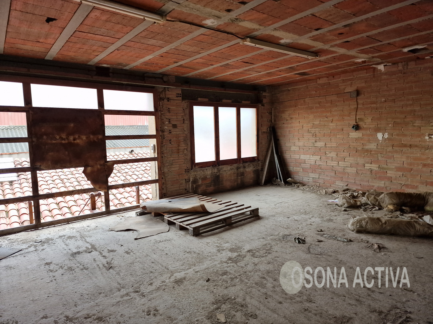 Estructura d’una casa en venda