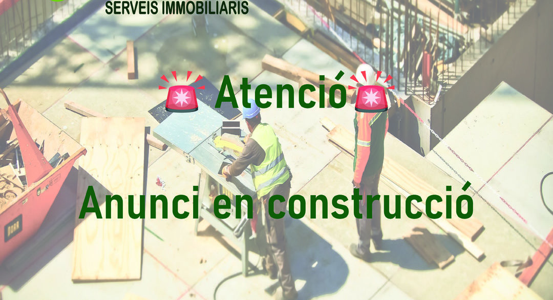 Anunci en construcció